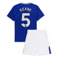 Camiseta Everton Michael Keane #5 Primera Equipación Replica 2024-25 para niños mangas cortas (+ Pantalones cortos)